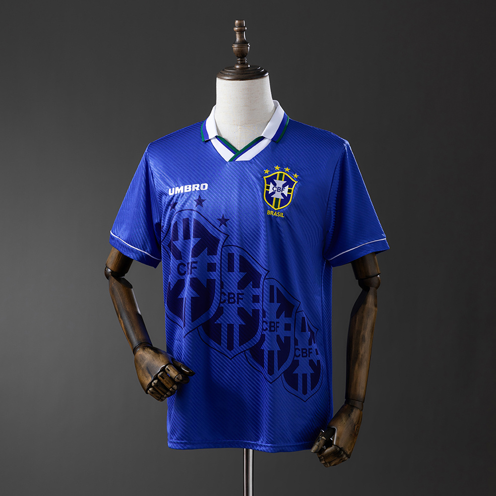 Camisa Seleção Brasileira 1994 - Azul Retrô